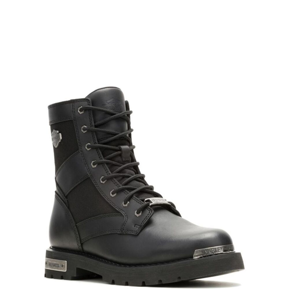 Harley-Davidson Mens Maverick 7 Inch Black Boots (NWT) - Picture 3 of 7